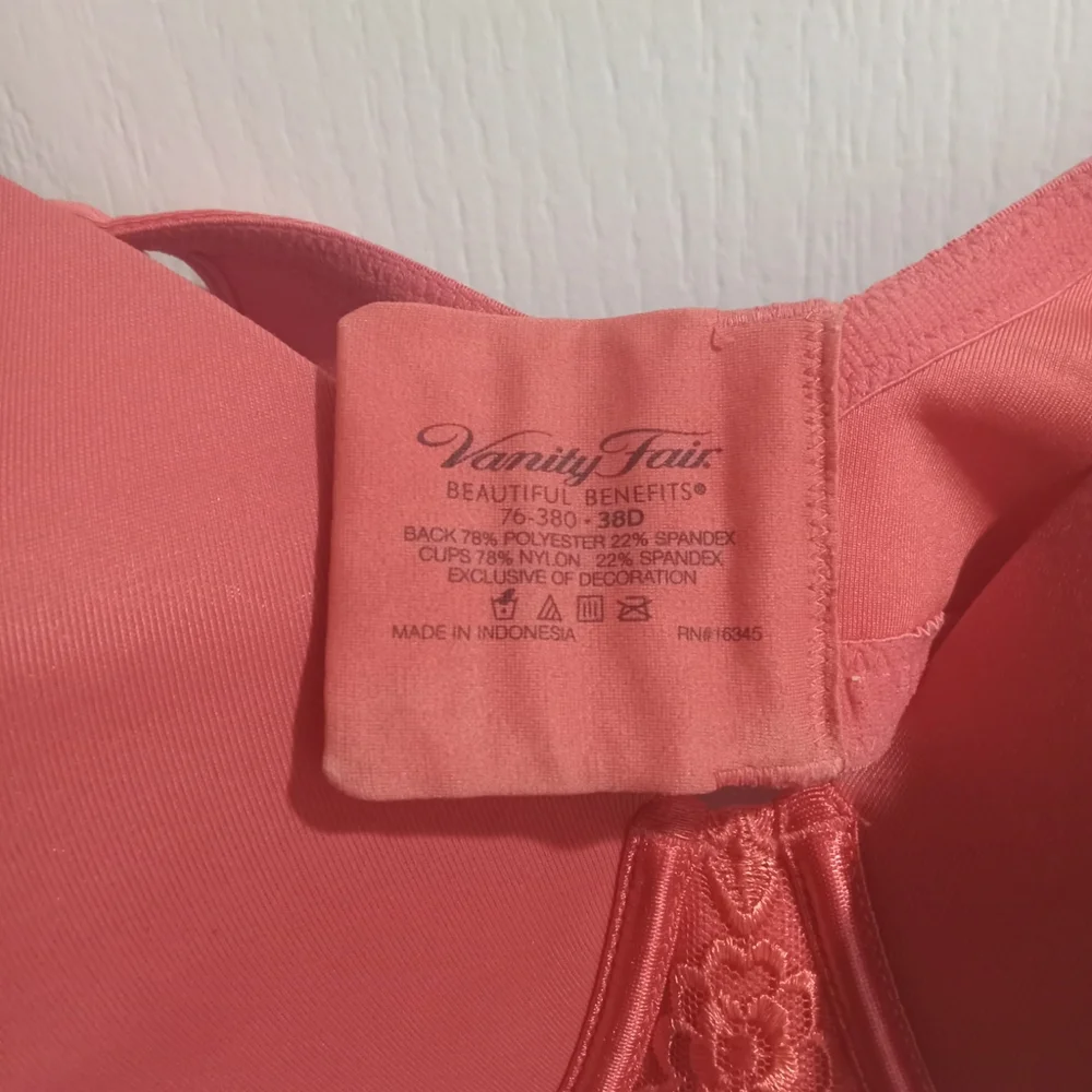 Vanity Fair Coral Bra - Picture 3 of 3